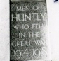 NJ54SW0042 - HUNTLY WAR MEMORIAL 