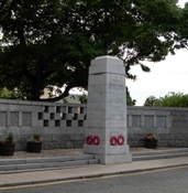 NJ66SE0109 - BANFF WAR MEMORIAL 