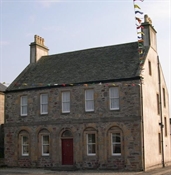 NJ35NW0019 - DARNLEY HOUSE, 11 THE SQUARE, FOCHABERS 